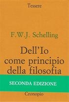 F. W. J. Schelling, Dell'Io come principio della filosofia